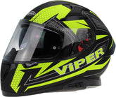ViPER RS-V95 Full Face Motorcycle Helmet - Spirit Fluo